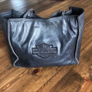 Harley-Davidson  Womens  leather Black Tote/purse